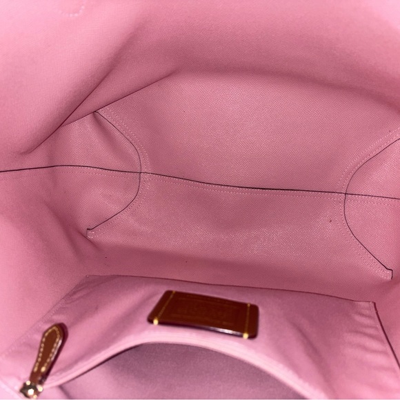 Coach Powder Pink Signature Tote - Picture 7 of 9